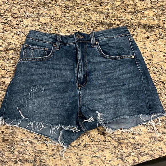 wild fable Pants - High rise jean shorts